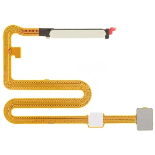 Шлейф Samsung Galaxy A16 5G A166B з кнопкою включення та сканером відбитка пальця (AAA сірий)