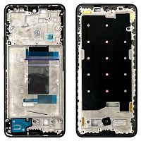 Рамка дисплея Xiaomi Redmi Note 13 Pro 5G, Poco X6 5G (чорна оригінал Китай)