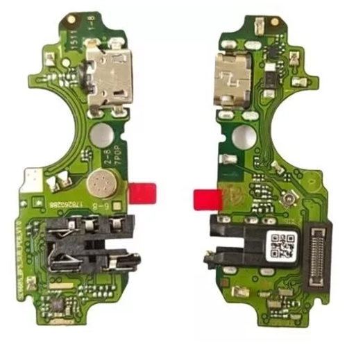 Шлейф Tecno Pop 7 BF4 з роз'ємами зарядки, навушників та мікрофоном - нижня плата (AAA)