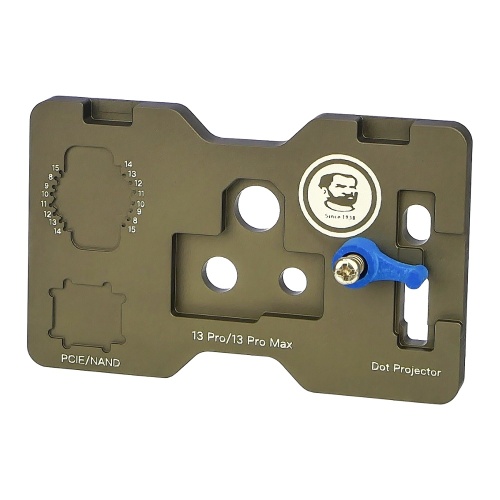 Переднагрівач з РК-дисплеєм Mechanic Heat Kit i14 для ремонту камер і плат, з платформами та трафаретами iPhone X-14 Pro Max фото 3