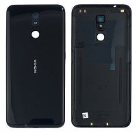 Задняя крышка Nokia 3.2 TA-1164 (черная 3/32 Gb)