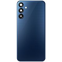 Задня кришка Samsung Galaxy M15 5G M156B (синя оригінал Китай зі склом камери)