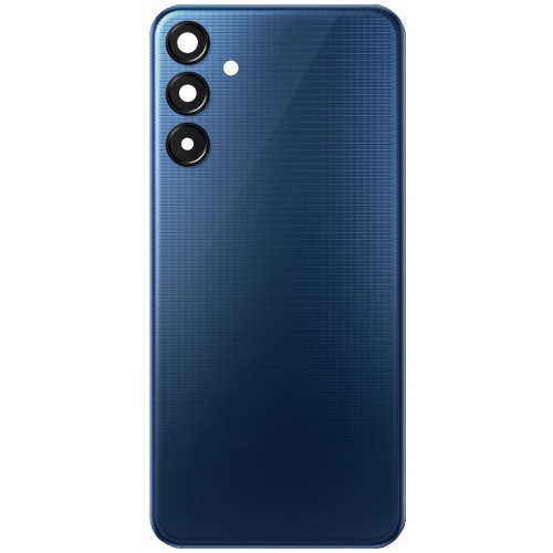 Задня кришка Samsung Galaxy M15 5G M156B (синя оригінал Китай зі склом камери)