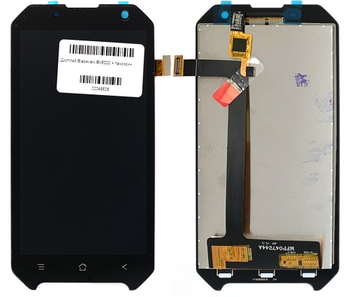 Дисплей Blackview BV6000 BV6000s з тачскріном (чорний оригінал Китай) фото 2