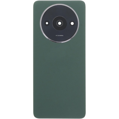 Задня кришка Xiaomi Redmi A3 (зелена зі склом камери)