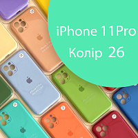 Чохол Silicone сase Full сamera Protective iPhone 11 Pro (зелений №26)