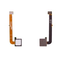 Шлейф Motorola G4 Plus (LTE) XT1643 XT1641 зі сканером відбитка пальця (білий)