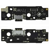 Шлейф Xiaomi Redmi A3 з роз'ємом зарядки та мікрофоном - нижня плата (AAA)