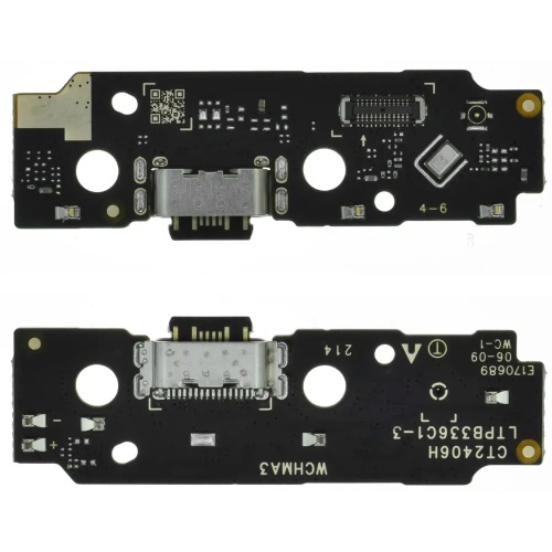 Шлейф Xiaomi Redmi A3 з роз'ємом зарядки та мікрофоном - нижня плата (AAA)