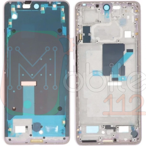 Рамка дисплея Xiaomi 12 Lite (рожева)
