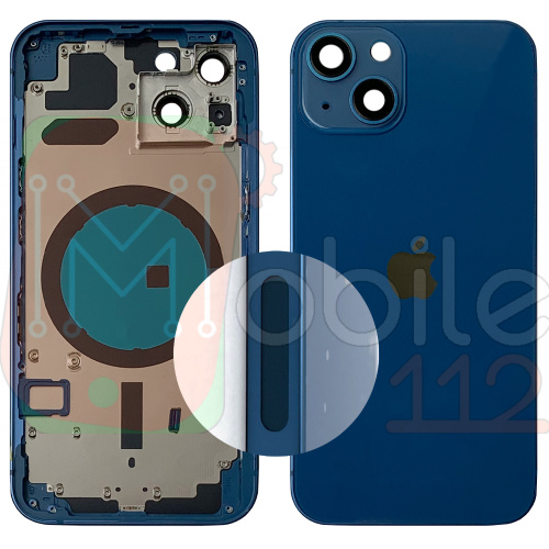 Корпус Apple iPhone 13 (синій оригінал Китай US)