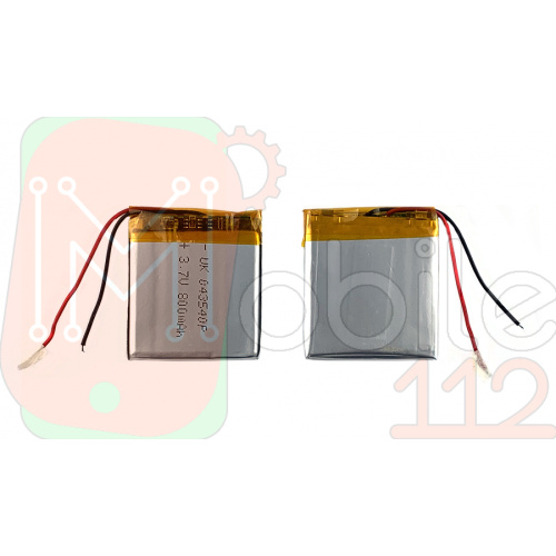 Акумулятор універсальний 043540P 41 x 34 x 3 мм 800 mAh 3,7 V