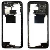 Рамка корпуса Xiaomi Redmi 12 (черная)