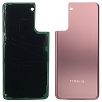Задня кришка Samsung Galaxy S21 Plus 5G G996B (золотиста оригінал Китай)