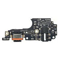 Шлейф Vivo Y53s 5G V2111A, V2058 з роз'ємами зарядки, навушників та мікрофоном - нижня плата (AAA)