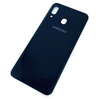 Задняя крышка Samsung Galaxy A30 2019 A305F (черная оригинал Китай)