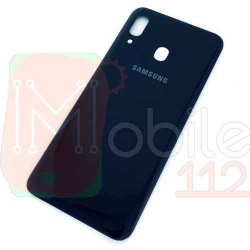 Задня кришка Samsung Galaxy A30 2019 A305F (чорна оригінал Китай)