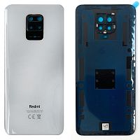 Задня кришка Xiaomi Redmi Note 9S, Redmi Note 9 Pro Max суміст. Redmi Note 9 Pro (біла Original New зі склом камери)