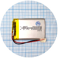 Акумулятор універсальний 503450  52 х 34 х 5 мм 1000 mAh 3.7V