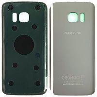 Задняя крышка Samsung Galaxy S7 G930F (серебристая оригинал Китай)