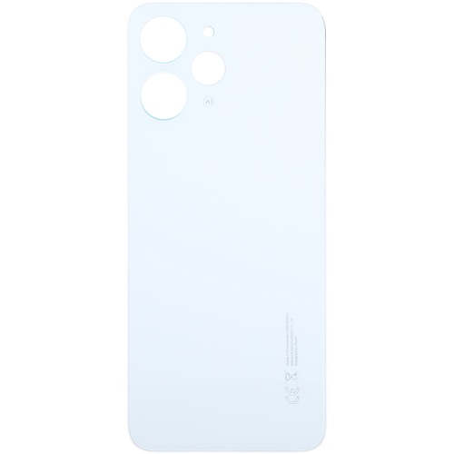 Задняя крышка Xiaomi Redmi 12 (белая оригинал Китай)