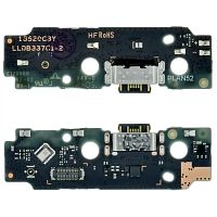 Шлейф Xiaomi Redmi A3 з роз'ємом зарядки та мікрофоном - нижня плата (оригінал Китай)