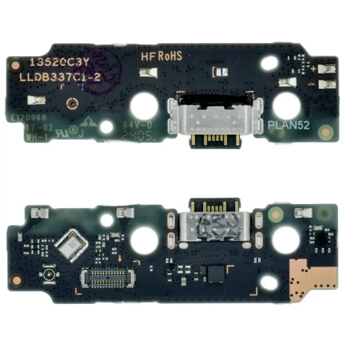 Шлейф Xiaomi Redmi A3 з роз'ємом зарядки та мікрофоном - нижня плата (оригінал Китай)