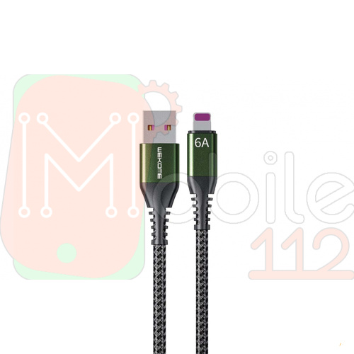 Кабель зарядки Wekome WDC-169i USB - Lightning 6A 1m