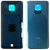 Задняя крышка Xiaomi Redmi Note 9S, Redmi Note 9 Pro Max совм. Redmi Note 9 Pro (серая Original New)