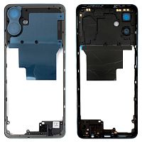 Рамка корпусу Samsung Galaxy A06 A065F (блакитна без скла камери)