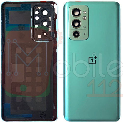 Задняя крышка OnePlus 9RT 5G (зеленая Original New со стеклом камеры)