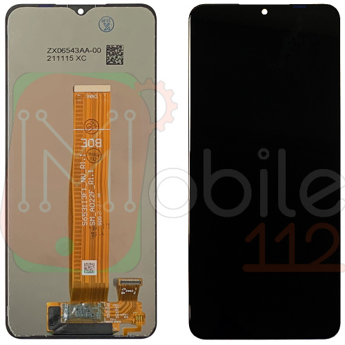 Дисплей Samsung Galaxy A02 A022F, M12 M127F, A12 A125F, A12s A127F з тачскріном (SM-A022F S6531I3F1_NV_R1.1 оригінал Китай)