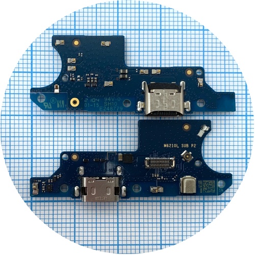 Шлейф Motorola Moto E7 Power, Moto E7i з роз'ємом зарядки та мікрофоном - нижня плата (оригінал Китай) фото 2 Шлейф Motorola Moto E7 Power, Moto E7i з роз'ємом зарядки та мікрофоном - нижня плата (оригінал Китай) фото 2