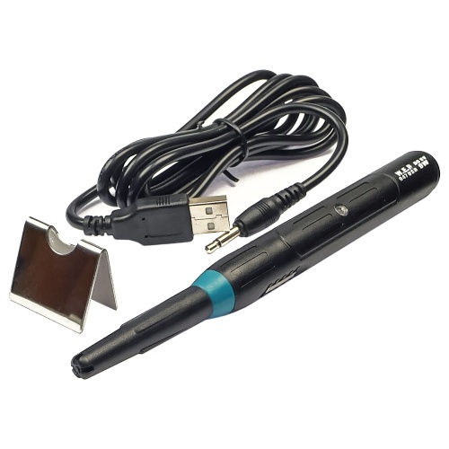 Паяльник WEP 947 USB портативний з підставкою (живлення від USB 5V, 9W, t 500 гр C) фото 2