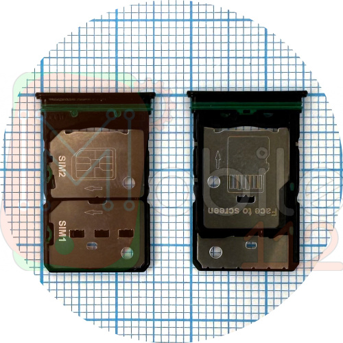 Тримач Sim картки OnePlus Nord CE 2 5G (блакитний на 2 SIM + MicroSD)