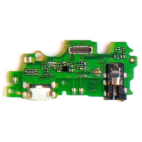 Шлейф Tecno Pop 4 Lite BC1s, Tecno Pop 4 LTE з роз'ємами зарядки, навушників та мікрофоном - нижня плата (AAA)