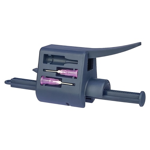 Екстрактор флюсу та OCA клею Kaisi K-2208 для шприців 5-12 мл (штовхач з важелем, 2 наконечники G14А) фото 2