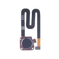 Шлейф Motorola XT1924 Moto E5 Plus зі сканером відбитка пальця (синій)