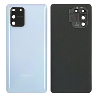 Задня кришка Samsung Galaxy S10 Lite G770F (біла оригінал Китай зі склом камери)