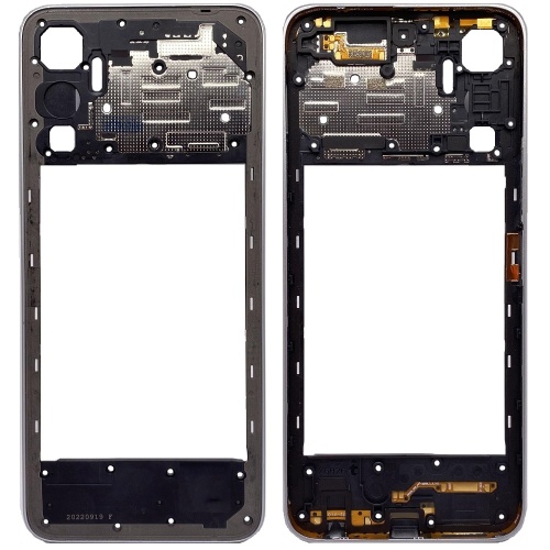 Рамка корпусу Infinix Hot 20 X6826 (срібляста) Рамка корпусу Infinix Hot 20 X6826 (срібляста)