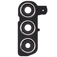 Стекло камеры Samsung Galaxy S24 S921B (в серебристой рамке)