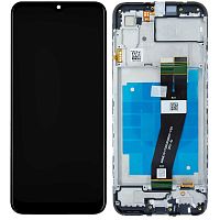 Дисплей Samsung Galaxy A03 A035G 163 x 72 мм з тачскріном (AAAA з рамкою)