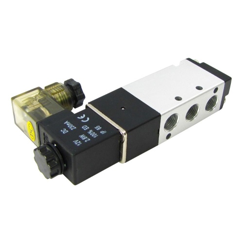 Пневматичний електромагнітний клапан 4V110-06, тиск 0.15-0.8 МПа, DC-12V фото 3