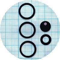 Скло камери Samsung Galaxy S25 Ultra S938 (комплект 5 шт)