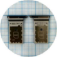 Тримач Sim картки Samsung Galaxy S23 FE S711 (сірий 2 SIM)