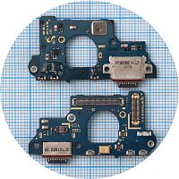 Шлейф Samsung Galaxy S20 FE G780F, Galaxy S20 FE 5G G781B, з роз'ємом зарядки та мікрофоном (AAA версія 03A)