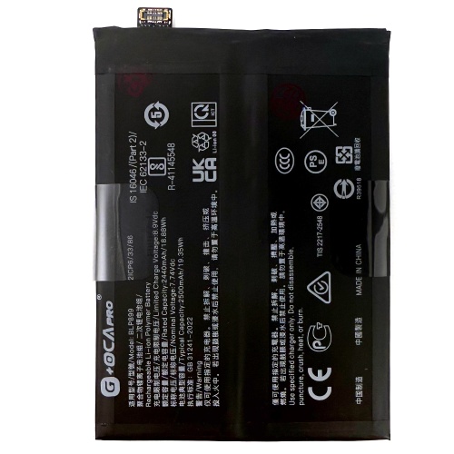 Акумулятор OnePlus BLP899 10 Pro (оригінал G+OCA Pro 5000 mAh)