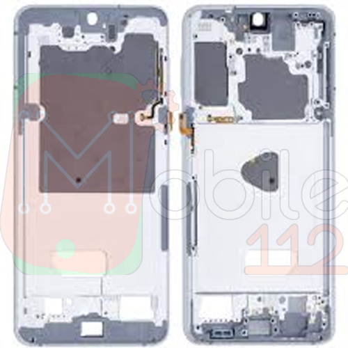 Рамка дисплея Samsung Galaxy S21+ Plus 5G (серебристая)