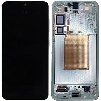 Дисплей Samsung Galaxy S25+ Plus S936 з тачскріном (оригінал OEM SP із зеленою рамкою)