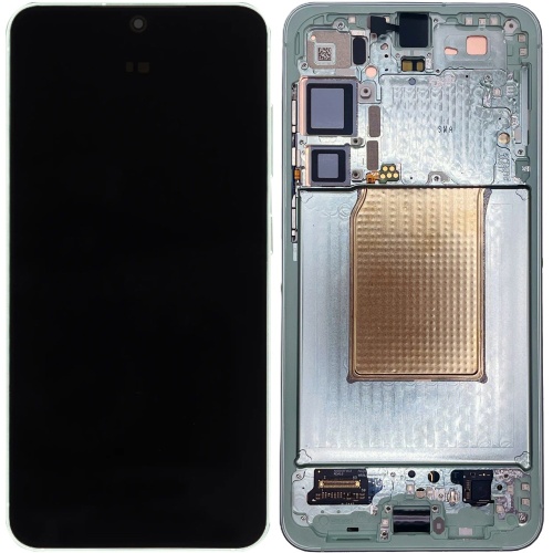 Дисплей Samsung Galaxy S25+ Plus S936 з тачскріном (оригінал OEM SP із зеленою рамкою)